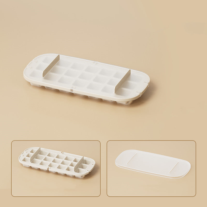 Ice Box Ice Cube Tray Grid High Capacity Food Grade Kitchen Gadgets